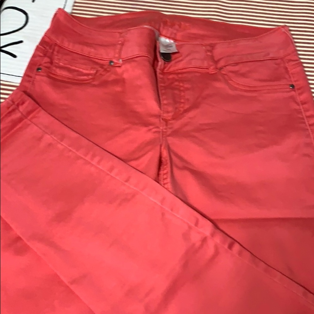 Watermelon Maurices jeggings